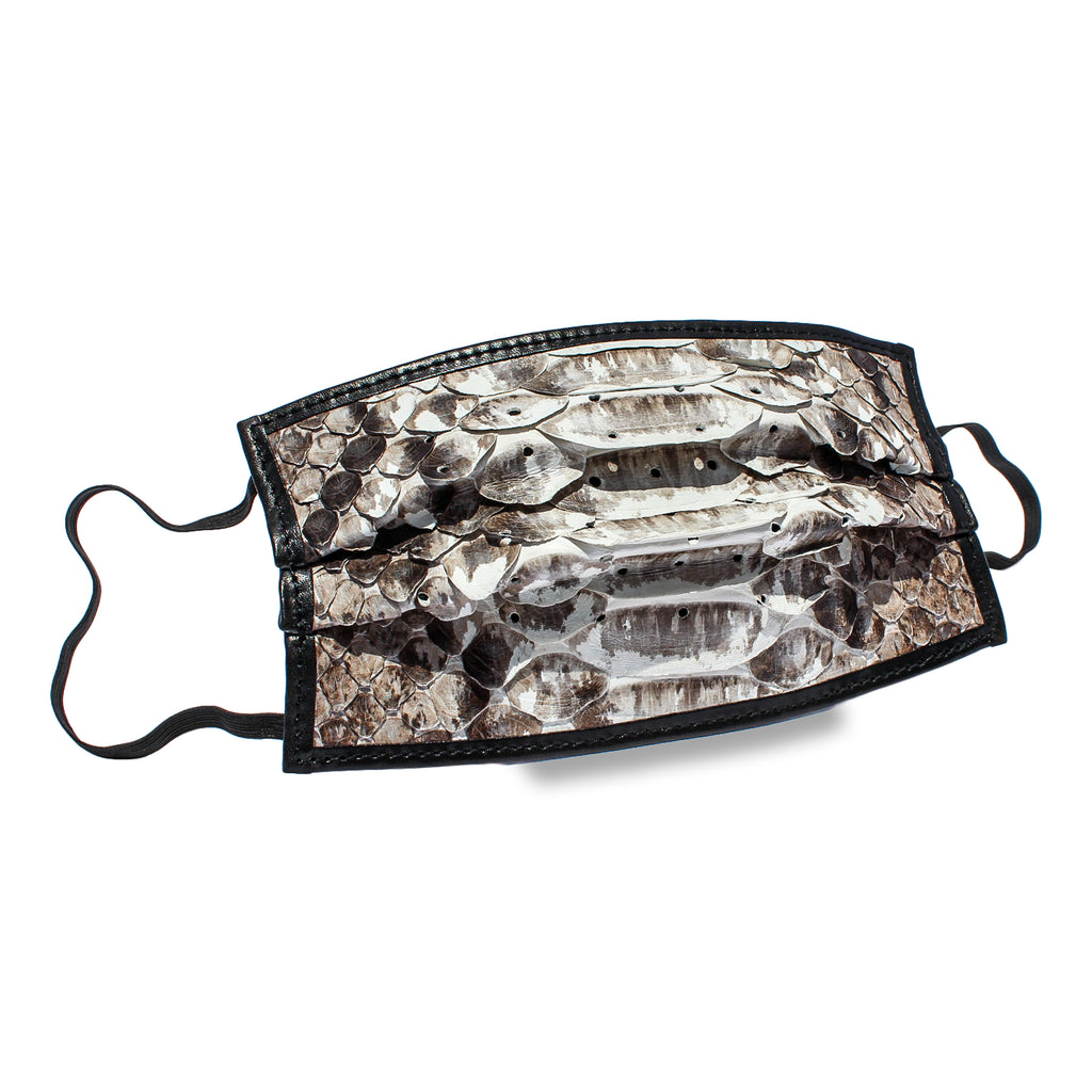 Natural Python Face Mask