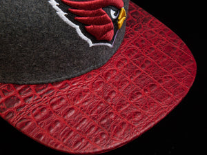 Arizona Cardinals Wool Alligator Strapback