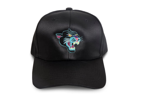 Panthera Satin Hat (Black)