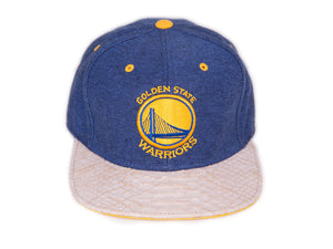 Golden State Snakeskin Strapback