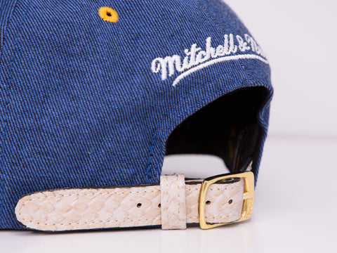 Golden State Snakeskin Strapback