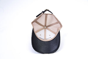 Doses Khaki Mesh Snakeskin Strapback