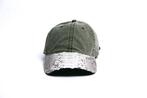 Doses Distressed Snakeskin Strapback