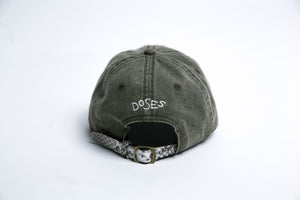 Doses Distressed Snakeskin Strapback