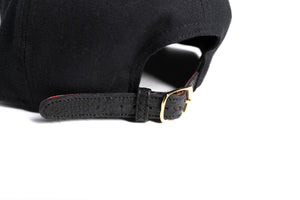 Doses Noir Snakeskin Strapback