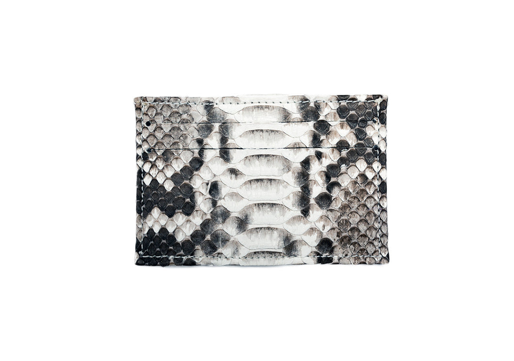 Natural Python Slip Wallet