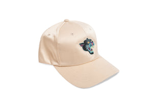 Panthera Satin Strapback (Nude)