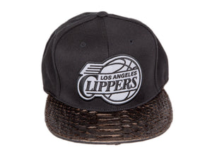 3M Reflective Los Angeles Clippers Snakeskin Strapback