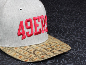 49'ers Alligator Strapback