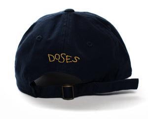 Doses Navy Blue Flip Flop Strapback