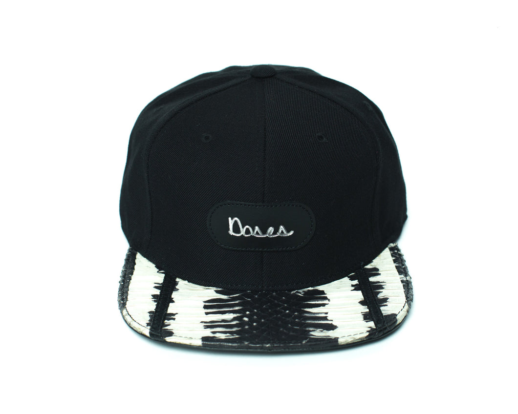 Doses Striped Snakeskin Strapback
