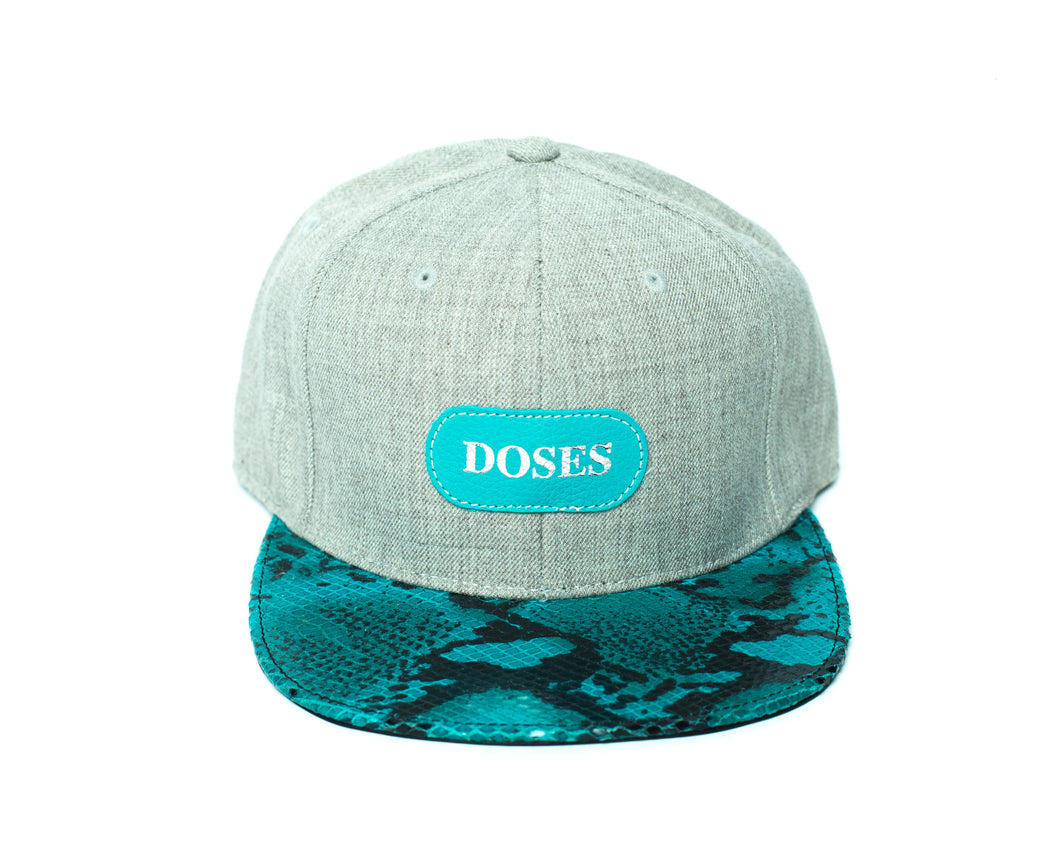 Doses Tiffany Snakeskin Strapback