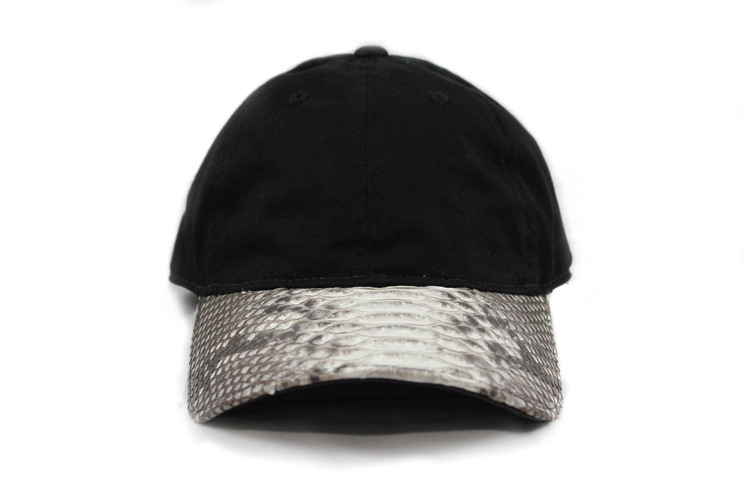 Doses Relaxed Natural Snakeskin Strapback