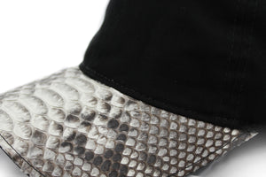 Doses Relaxed Natural Snakeskin Strapback