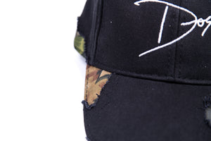Doses Distressed Forest Black Strapback