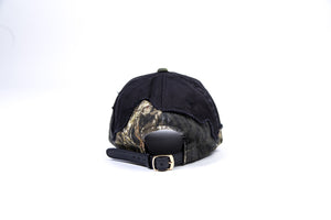 Doses Distressed Forest Black Strapback