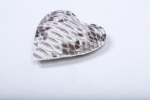 Snakeskin Heart Desk Accessory
