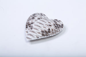 Snakeskin Heart Desk Accessory