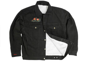 Doses East Meets West Painted Denim Jacket