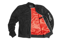 Doses Suede Leather Bomber Jacket