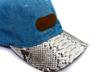 Doses Natural Blue Denim Python Strapback
