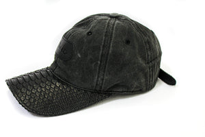 Doses Black Denim Python Strapback