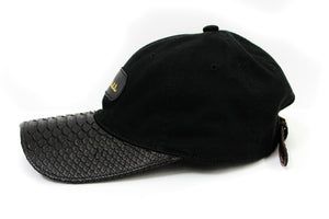 Doses Black Wine Python Strapback