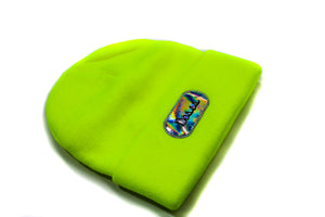 Doses Holo Green Beanie