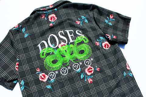 Doses Plaid Snake Shirt