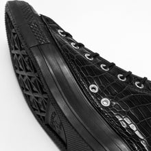 Black Shadow Alligator Converse