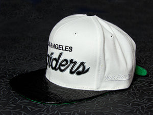 Raiders Alligator Strapback