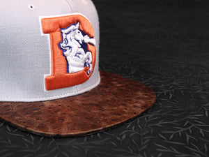 Denver Broncos Ostrich Strapback