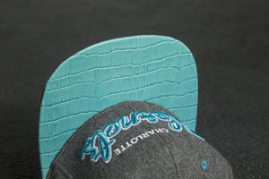 Charlotte Hornets Tiffany Alligator Strapback