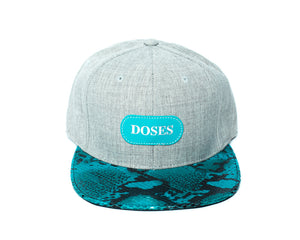 Doses Tiffany Snakeskin Strapback