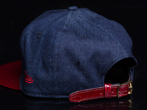 Denim San Francisco 49ers Alligator Strapback