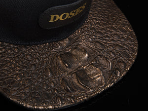 Doses Bronzed Alligator Strapback