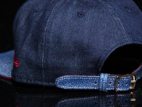 Denim Anaheim Angels Stingray Strapback