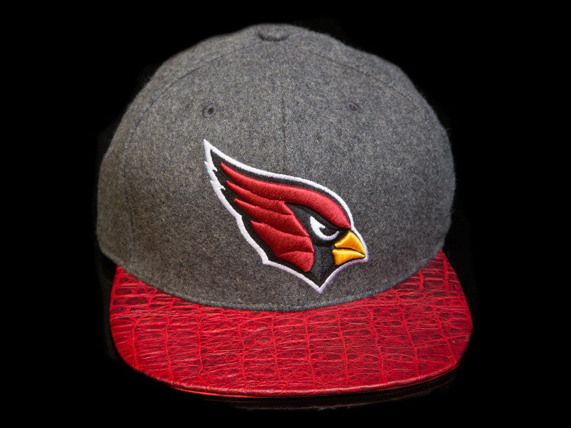 Arizona Cardinals Wool Alligator Strapback