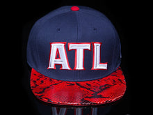 Atlanta Hawks Snakeskin Strapback