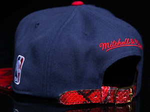 Atlanta Hawks Snakeskin Strapback