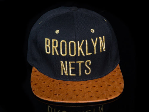 Brooklyn Nets Ostrich Strapback