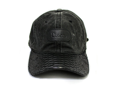 Doses Black Denim Python Strapback