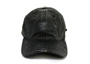 Doses Black Denim Python Strapback