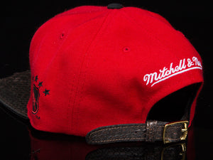 Chicago Blackhawks Snakeskin Strapback