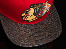 Chicago Blackhawks Snakeskin Strapback