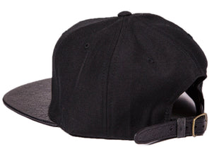 Doses Black Ostrich Strapback