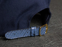 Doses Sapphire Ribbed Snakeskin Strapback
