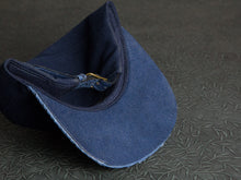 Doses Sapphire Ribbed Snakeskin Strapback