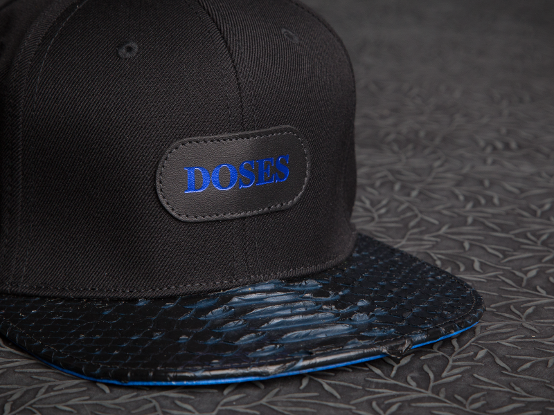 Doses Frost Snakeskin Strapback