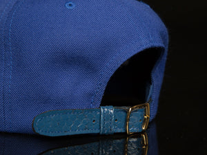 Doses Royal Blue Snakeskin Strapback